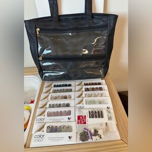Color Street Press On Nail Strips Bundle and Bag